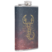 Golden Scorpio Flask Heupfles (Rechts)