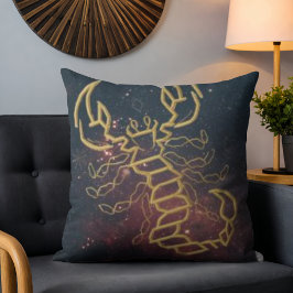 Golden Scorpio Magnet Kussen