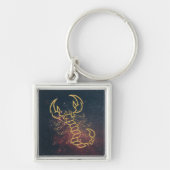 Golden Scorpio Magnet Sleutelhanger (Voorkant)