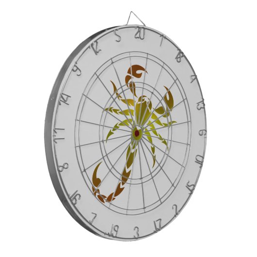 Golden Scorpion Dartbord (Voorkant Links)