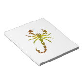 Golden Scorpion Notitieblok (Schuin)