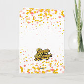 Golden Script Retirement Greeting Kaart