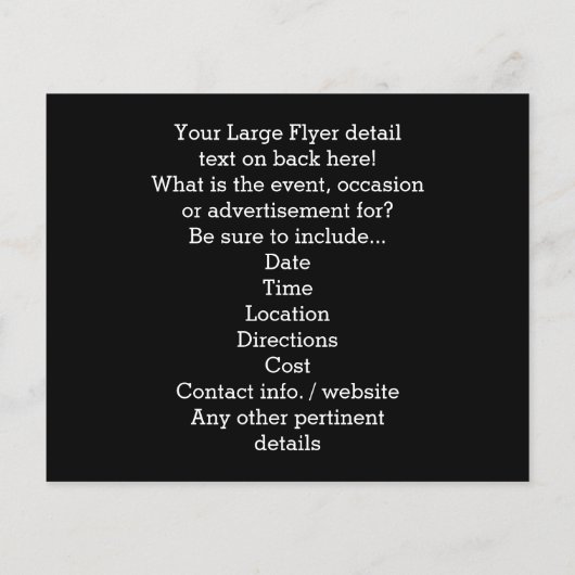 Golden Script Scissors Haarstylist Hair Salon Flyer (Achterkant)