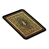 Golden Seahorse Mandala –  Infinity Design Magneet (Rechterzijde)