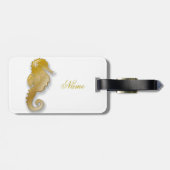 Golden Seahorse Thunder_Cove Bagagelabel (Achterkant horizontaal)