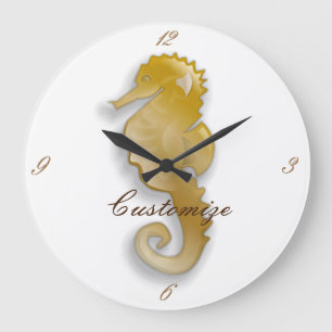 Golden Seahorse Thunder_Cove Grote Klok