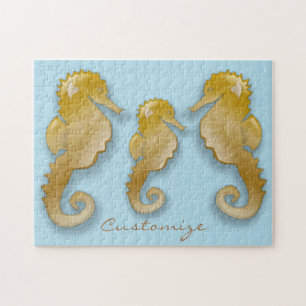 Golden Seahorse Thunder_Cove Legpuzzel