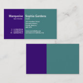 Golden Section 17 Visitekaartje (Voorkant / Achterkant)