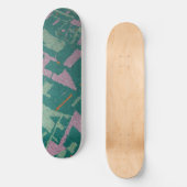 Golden Section Blauwgroen Skateboard (Voorkant)