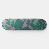 Golden Section Blauwgroen Skateboard (Horizontaal)