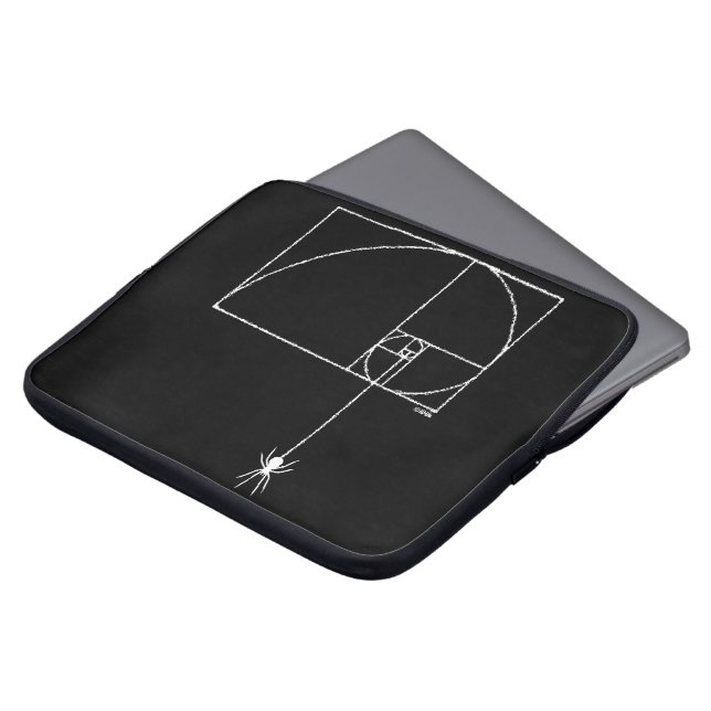Golden Section in Natuur Laptop Sleeve (Voorkant top)