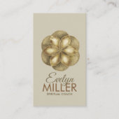 Golden Seed of life Visitekaartje (Voorkant)
