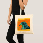 Golden Sentinel Tote Bag (Voorkant (product))