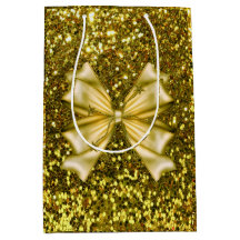Golden Sequins met Bow
