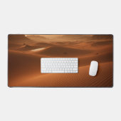 Golden Serenity – Desert Landscape at Sunset Bureaumat (Keyboard & Muis)