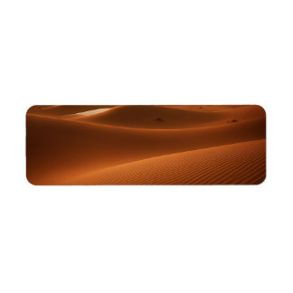 Golden Serenity – Desert Landscape at Sunset Etiket