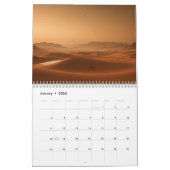 Golden Serenity – Desert Landscape at Sunset Kalender (Jan 2026)