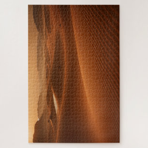 Golden Serenity – Desert Landscape at Sunset Legpuzzel