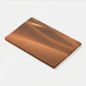 Golden Serenity – Desert Landscape at Sunset Post-it® Notes (Schuin)