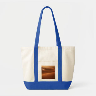 Golden Serenity – Desert Landscape at Sunset Tote Bag