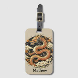 Golden Serpent Bagagelabel