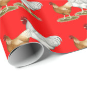 Golden Sex-link Chickens Cadeaupapier (Rol Hoek)