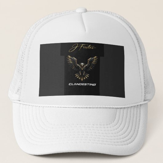 Golden Shadow Eagle Cap Trucker Pet (Voorkant)