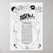  Golden Shampoo Ad Poster (Voorkant)