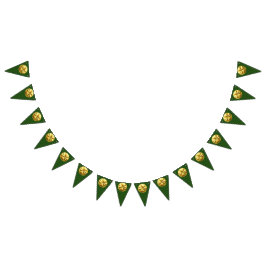 Golden Shamrock St. Patrick's Day Banner