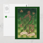  Golden Shamrocks - Briefkaart (Voorkant / Achterkant)