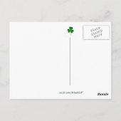  Golden Shamrocks - Briefkaart (Achterkant)