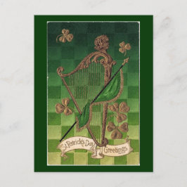 Golden Shamrocks - Briefkaart