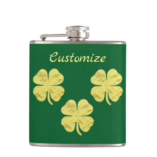 Golden Shamrocks Thunder_Cove Heupfles (Voorkant)