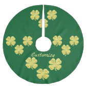 Golden Shamrocks Thunder_Cove Kerstboom Rok (Voorkant)