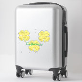 Golden Shamrocks Thunder_Cove Sticker (Koffer)