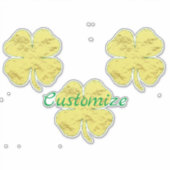 Golden Shamrocks Thunder_Cove Sticker (Voorkant)