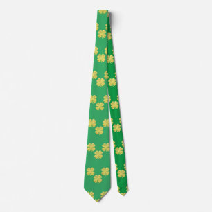 Golden Shamrocks Thunder_Cove Stropdas