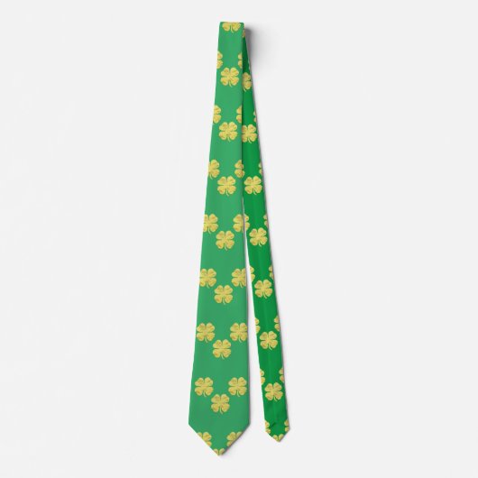 Golden Shamrocks Thunder_Cove Stropdas (Voorkant)