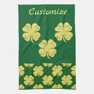 Golden Shamrocks Thunder_Cove Theedoek