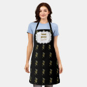 Golden Shears Luxury Stylist Business Schort (Gedragen)