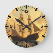 Golden Ship Ronde Klok (Voorkant)