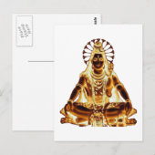 GOLDEN SHIVA BRIEFKAART (Voorkant / Achterkant)