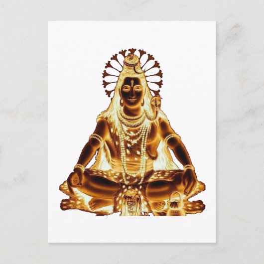GOLDEN SHIVA BRIEFKAART (Voorkant)