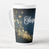 Golden Shooting Star Verrassing Latte Mok (Linkerhoek)