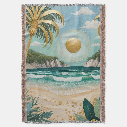 Golden Shores Deken (Voorkant Verticaal)