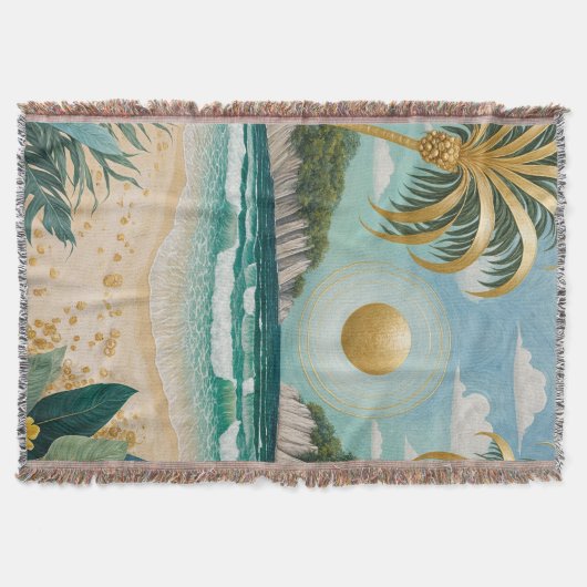 Golden Shores Deken (Voorkant)