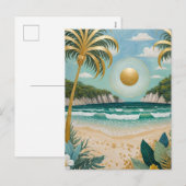 Golden Shores Feestdagenkaart (Voorkant / Achterkant)