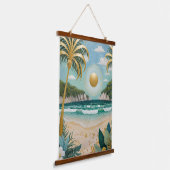Golden Shores Hangend Wandkleed (Gebogen)