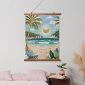Golden Shores Hangend Wandkleed (Slaapkamer)