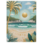 Golden Shores Klembord (Achterkant)